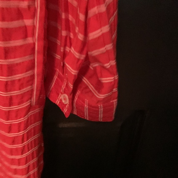 Lou & Grey by Loft Sunny Striped Tie Waist Jumpsuit size Small NWT - Picture 5 of 10